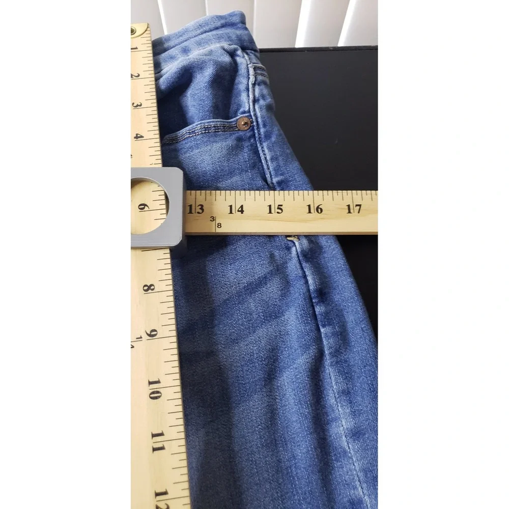American Eagle Outfitters Curvy Hi Rise Skinny Jeans Medium Wash Size 10 Regular